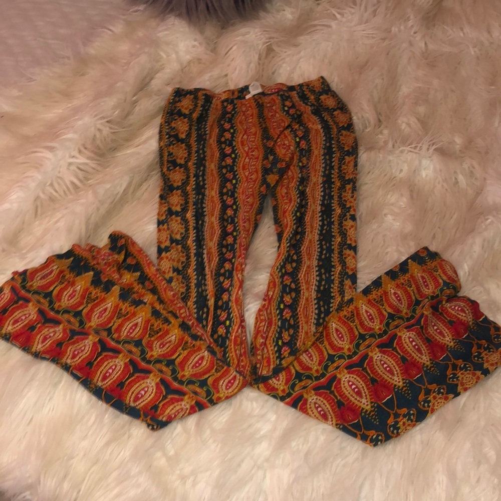 Fit and flare pants